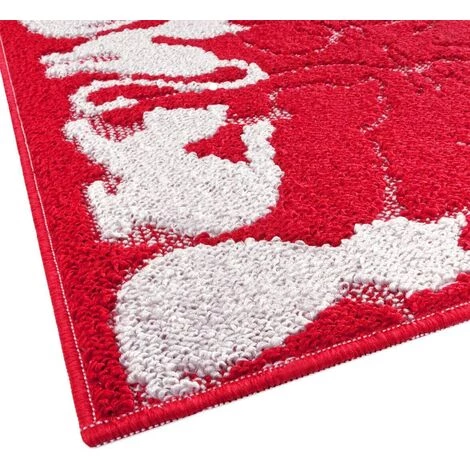 EMMEVI Tapis De Cuisine Moderne Coureur Bordé Absorbant Antidérapant Lavable Chats Noir - 50x180 Cm 2 EMMEVI Tapis De Cuisine Moderne Coureur Bordé Absorbant Antidérapant Lavable Chats Noir - 50x180 Cm – Image 2