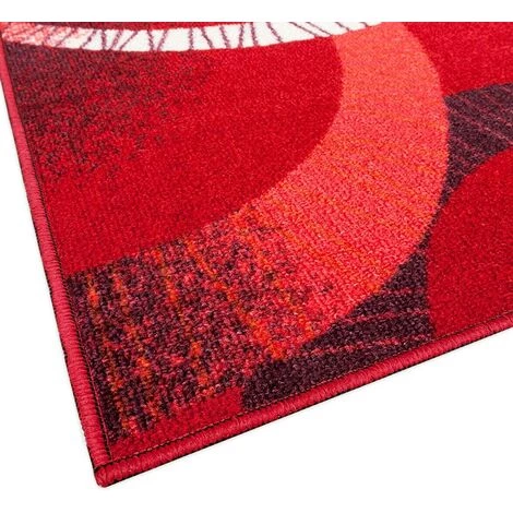 EMMEVI Tapis De Cuisine Au Mètre H57 Antidérapant Moderne Polyvalent Chambre Couloir Design Abstrait - Bleu 3 EMMEVI Tapis De Cuisine Au Mètre H57 Antidérapant Moderne Polyvalent Chambre Couloir Design Abstrait - Bleu – Image 3