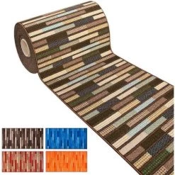 EMMEVI Tapis De Cuisine Antidérapant Moderne Polyvalent Chambre Couloir Façon Bambou Rouge - 57x40 Cm 9 EMMEVI Tapis De Cuisine Antidérapant Moderne Polyvalent Chambre Couloir Façon Bambou Rouge - 57x40 Cm -Tapis et paillasson Soldes 51351648 5