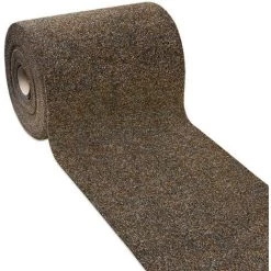 EMMEVI Tapis Coureur Au Mètre H50 Cm Antidérapant Moquette Entrée Boutique - Marron