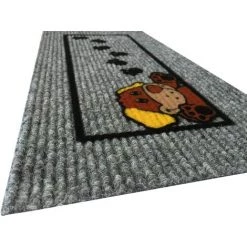 EMMEVI Paillasson Antidérapant Protège-Marches 25x50 Tapis D'entrée Absorbant Et Doux Chien - Bordeaux -Tapis et paillasson Soldes 51351919 5