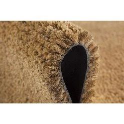 EMMEVI Paillasson En Noix De Coco Naturelle Dos Antidérapant Robuste Porte D'entrée De Maison 30x60 Cm -Tapis et paillasson Soldes 51352033 3