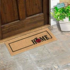 EMMEVI Paillasson Antidérapant Protège-Marches 25x69 Tapis D'entrée Absorbant Et Doux Home - Vert -Tapis et paillasson Soldes 51352416 3