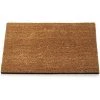 EMMEVI Paillasson En Noix De Coco Naturelle Dos Antidérapant Robuste Porte D'entrée De Maison 40x100 Cm