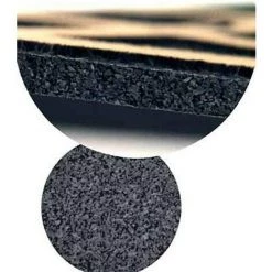 EMMEVI Paillasson En Caoutchouc Souple Tapis D'Entrée Nettoyable Antidérapant 40x70 Cm - U 7 EMMEVI Paillasson En Caoutchouc Souple Tapis D'Entrée Nettoyable Antidérapant 40x70 Cm - U -Tapis et paillasson Soldes 51352441 4