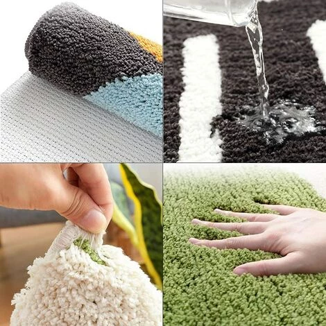 VERSAILLESFR Tapis Porte D'Entrée,Tapis Magique Super Absorbant,Tapis Marche D'Entrée,Paillasson Microfibre,Lavable En Machine,Convient Pour Les Entrées,Les Cours,Les Couloirs,à L'Intérieur Et à L'Extérieur 50x80cm -Versailles 3 VERSAILLESFR Tapis Porte D'Entrée,Tapis Magique Super Absorbant,Tapis Marche D'Entrée,Paillasson Microfibre,Lavable En Machine,Convient Pour Les Entrées,Les Cours,Les Couloirs,à L'Intérieur Et à L'Extérieur 50x80cm -Versailles – Image 3