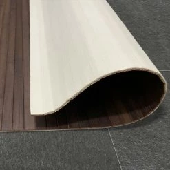 STORESDECO Tapis Antidérapant En Bambou Naturel, Marron Foncé, 60 X 90cm 7 STORESDECO Tapis Antidérapant En Bambou Naturel, Marron Foncé, 60 X 90cm -Tapis et paillasson Soldes 51418623 4