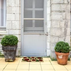 Relaxdays Paillasson Coco, Tapis D’entrée Coccinelles, Antidérapant, 40 X 60 Cm, Intérieur Et Extérieur, Nature/rouge 7 Relaxdays Paillasson Coco, Tapis D’entrée Coccinelles, Antidérapant, 40 X 60 Cm, Intérieur Et Extérieur, Nature/rouge -Tapis et paillasson Soldes 51445545 3