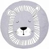 LITZEE Tapis De Jeu Pour Bébé Tapis De Jeu Pour Enfants Tapis De Jeu En Coton 95cm (Lion)