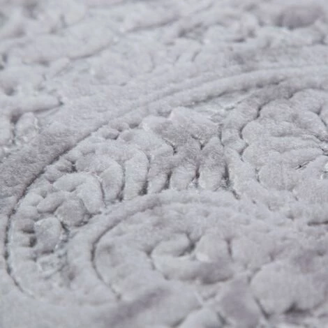 Paco Home Tapis De Salon, Tapis Poils Ras De Salon Au Look Oriental, Lavable, En Gris 60x100 Cm 3 Paco Home Tapis De Salon, Tapis Poils Ras De Salon Au Look Oriental, Lavable, En Gris 60x100 Cm – Image 3