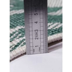 UNAMOURDETAPIS Tapis Exterieur 200x290 Cm Rectangulaire AF PARAPLE REVERSIBLE Vert Terrasse, Jardin Adapté Au Chauffage Par Le Sol - Vert -Tapis et paillasson Soldes 51771853 5