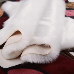 SUPERSELLER Tapis Fausse Laine Super Doux Tapis Chambre Salon Tapis Confortable Tapis Chaise Couverture Siège Coussin Coussin, Blanc 7 SUPERSELLER Tapis Fausse Laine Super Doux Tapis Chambre Salon Tapis Confortable Tapis Chaise Couverture Siège Coussin Coussin, Blanc -Tapis et paillasson Soldes 51778001 3