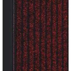 YOUTHUP Paillasson Rayé Rouge 60x80 Cm - Rouge 8 YOUTHUP Paillasson Rayé Rouge 60x80 Cm - Rouge -Tapis et paillasson Soldes 51898203 4