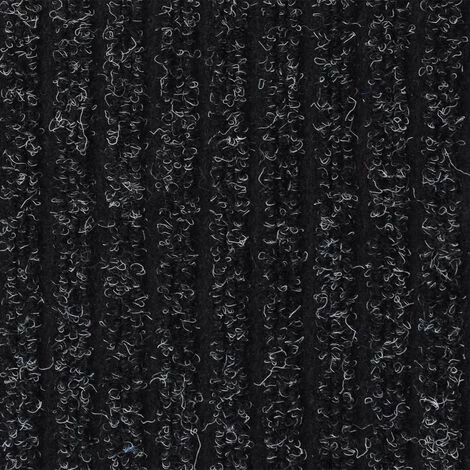 YOUTHUP Paillasson Rayé Anthracite 60x80 Cm - Anthracite 4 YOUTHUP Paillasson Rayé Anthracite 60x80 Cm - Anthracite – Image 4