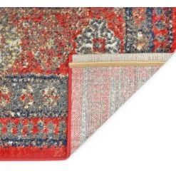 Topdeal Tapis Rouge 80x150 Cm PP 8 Topdeal Tapis Rouge 80x150 Cm PP -Tapis et paillasson Soldes 52081126 4