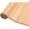 Topdeal Tapis Bambou 120 X 180 Cm Marron