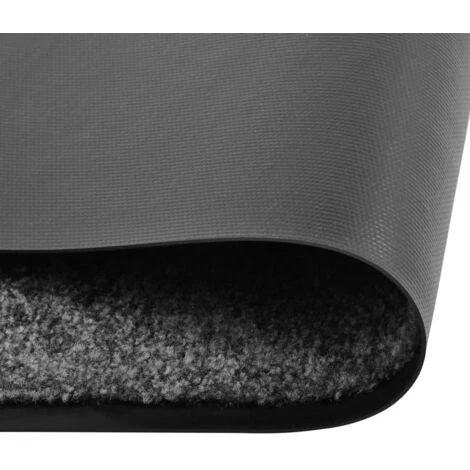Topdeal Paillasson Lavable Anthracite 40x60 Cm FF323415_FR 3 Topdeal Paillasson Lavable Anthracite 40x60 Cm FF323415_FR – Image 3