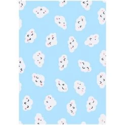 Topdeal Tapis Imprimé Multicolore 80x150 Cm Tissu FF325384_FR