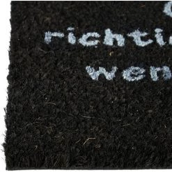 Relaxdays Paillasson, Tapis D'entrée, Fibre De Coco, Texte Allemand, Porte Entrée, Dessous Antidérapant, PVC, Noir 9 Relaxdays Paillasson, Tapis D'entrée, Fibre De Coco, Texte Allemand, Porte Entrée, Dessous Antidérapant, PVC, Noir -Tapis et paillasson Soldes 52199732 5