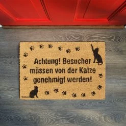 Relaxdays Paillasson En Coco, Motifs De Chat Tapis Antidérapant, Essuie-pieds Intérieurs & Extérieurs, 40x60 Cm, 7 Relaxdays Paillasson En Coco, Motifs De Chat Tapis Antidérapant, Essuie-pieds Intérieurs & Extérieurs, 40x60 Cm, -Tapis et paillasson Soldes 52204793 3