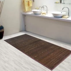 CASA PURA Tapis En Bambou Chêne 150 X 200 Cm - Marron 8 CASA PURA Tapis En Bambou Chêne 150 X 200 Cm - Marron -Tapis et paillasson Soldes 52538282 4