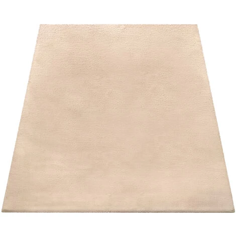 Paco Home Tapis De Salon Poils Longs Imitation Fourrure Lapin Douce Sable Crème 60x90 Cm 5 Paco Home Tapis De Salon Poils Longs Imitation Fourrure Lapin Douce Sable Crème 60x90 Cm – Image 5
