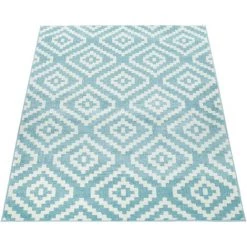 Paco Home Tapis À Poils Ras Salon Moderne Géométrique Motif Losanges En Pastel Bleu 60x100 Cm 8 Paco Home Tapis À Poils Ras Salon Moderne Géométrique Motif Losanges En Pastel Bleu 60x100 Cm -Tapis et paillasson Soldes 53096006 4