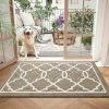 BARES Paillasson Antidérapant,Tapis De Porte Intérieur Et Extérieur | Absorbant Et Résistant,Tapis D'entrée Lavable En Machine,Anti-Poussière - 50 X 80 Cm,Marron