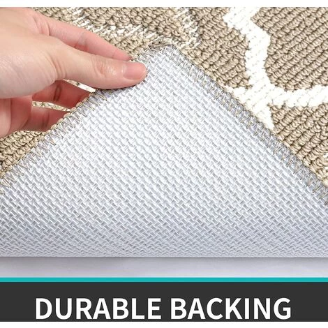 BARES Paillasson Antidérapant,Tapis De Porte Intérieur Et Extérieur | Absorbant Et Résistant,Tapis D'entrée Lavable En Machine,Anti-Poussière - 50 X 80 Cm,Marron 4 BARES Paillasson Antidérapant,Tapis De Porte Intérieur Et Extérieur | Absorbant Et Résistant,Tapis D'entrée Lavable En Machine,Anti-Poussière - 50 X 80 Cm,Marron – Image 4