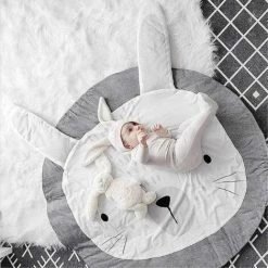 READCLY Tapis D'éveil En Coton Pour Bébé - Grand, Doux Et Rembourré - 90 x 90 cm 9 READCLY Tapis D'éveil En Coton Pour Bébé - Grand, Doux Et Rembourré - 90 x 90 cm -Tapis et paillasson Soldes 53369113 5