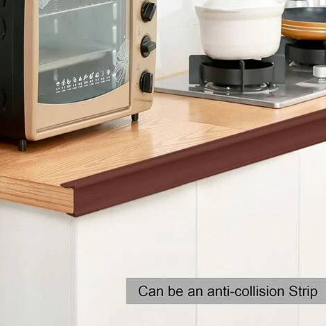 ALMI Bande InsonoriséE De Bas De Porte Bouchon De Porte Coupe-Vent Peut Efficacement Empêcher Le Vent, Poussière, Insectes Et L'isolation Phonique (Double, Brown) 2 ALMI Bande InsonoriséE De Bas De Porte Bouchon De Porte Coupe-Vent Peut Efficacement Empêcher Le Vent, Poussière, Insectes Et L'isolation Phonique (Double, Brown) – Image 2