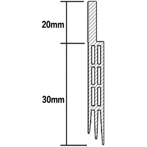 ALMI Bas De Porte Adhésif 100cm X5cm Souple Silicone Isolant Phonique Thermique Bande D'étanchéité Anti Bruit Poussière Stop à L'air Froid Anti Souris Fourmi Cafard Insectes (100cmx5cm Noir) 5 ALMI Bas De Porte Adhésif 100cm X5cm Souple Silicone Isolant Phonique Thermique Bande D'étanchéité Anti Bruit Poussière Stop à L'air Froid Anti Souris Fourmi Cafard Insectes (100cmx5cm Noir) – Image 5