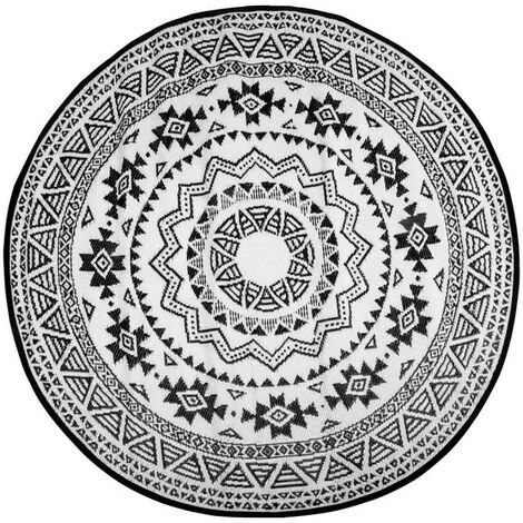Tapis De Jardin Rond 180 X 180 Cm. Noir. Marque : Esschert Design. Réf. : OC18 - Noir 1 Tapis De Jardin Rond 180 X 180 Cm. Noir. Marque : Esschert Design. Réf. : OC18 - Noir
