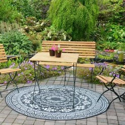 Tapis De Jardin Rond 180 X 180 Cm. Noir. Marque : Esschert Design. Réf. : OC18 - Noir 5 Tapis De Jardin Rond 180 X 180 Cm. Noir. Marque : Esschert Design. Réf. : OC18 - Noir -Tapis et paillasson Soldes 53516002 3