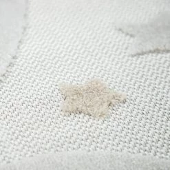 Paco Home Tapis Enfant Chambre Enfant Rond Tapis De Jeux Garçon Fille Effet 3D Lune Beige Ø 120 Cm Rond -Tapis et paillasson Soldes 53563604 4