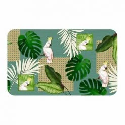 DOUCEUR D'INTRIEUR Tapis Multi-usage (75 Cm) Cacatoes Vert