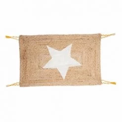 ATMOSPHERA CRATEUR D'INTRIEUR FOR KIDS Tapis Jute (90 Cm) Etoile Beige