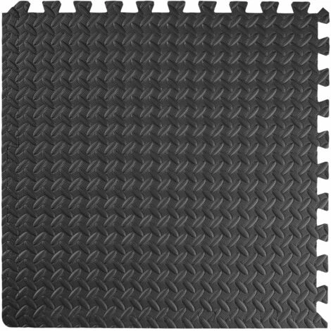 HELLOSHOP26 Ensemble De 6 Dalles Carrées Eva Tapis De Sol Sport Noir - Noir 5 HELLOSHOP26 Ensemble De 6 Dalles Carrées Eva Tapis De Sol Sport Noir - Noir – Image 5