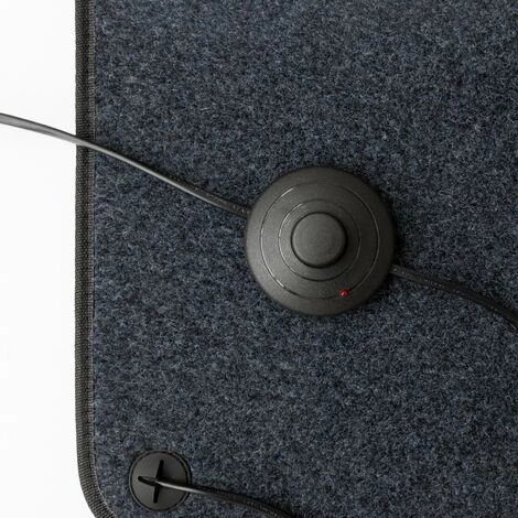 KARAT Tapis Chauffant Chauffant Jusqu'à 55°C 40 X 60 Cm - Anthracite 2 KARAT Tapis Chauffant Chauffant Jusqu'à 55°C 40 X 60 Cm - Anthracite – Image 2