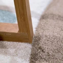 Paco Home Tapis Enfant Tapis Chambre Enfant Poils Ras Filles Garçons Pois Loutre Crème 80x150 Cm -Tapis et paillasson Soldes 53648610 4