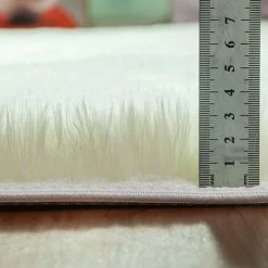 ALMI Tapis Pour Le Salon,Tapis Moelleux D'intérieur Modernes En Velours Super Doux Et Moelleux Fluffy Soft Longhair Décoratif Coussin De Chaise Canapé Natte(Blanc 80 X 120 Cm) 8 ALMI Tapis Pour Le Salon,Tapis Moelleux D'intérieur Modernes En Velours Super Doux Et Moelleux Fluffy Soft Longhair Décoratif Coussin De Chaise Canapé Natte(Blanc 80 X 120 Cm) -Tapis et paillasson Soldes 53770931 4