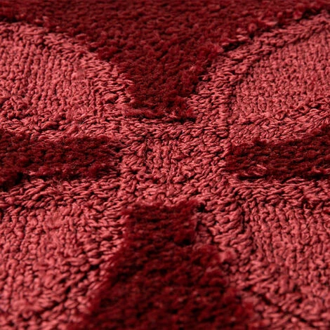 Paco Home Tapis De Bain, Tapis À Poils Ras Pour Salle De Bain Uni Antidérapant, Rouge 40x55 Cm 3 Paco Home Tapis De Bain, Tapis À Poils Ras Pour Salle De Bain Uni Antidérapant, Rouge 40x55 Cm – Image 3