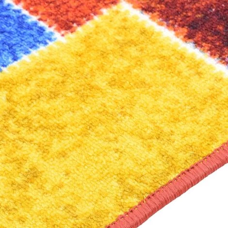 LANGRAY Tapis De Couloir Multicolore 80x150 Cm Maison & Jardin 4 LANGRAY Tapis De Couloir Multicolore 80x150 Cm Maison & Jardin – Image 4
