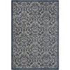 Tapis D'intérieur Traditionnel Tissé à La Puissance, Collection Brentwood, BNT810, En Bleu Marine & Crème, 91 X 152 Cm Par SAFAVIEH - Bleu Marine & Crème