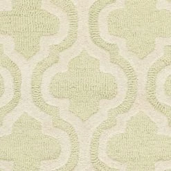 Tapis D'intérieur Treillis Tufté à La Main, Collection Cambridge, CAM132, En Vert Clair & Ivoire, 152 X 244 Cm Par SAFAVIEH - Vert Clair & Ivoire -Tapis et paillasson Soldes 53861632 4