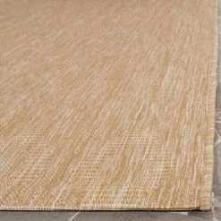 Tapis D'intérieur/extérieur Contemporain Tissé à La Puissance, Collection Cour, CY8522, En Beige, 79 X 152 Cm Par SAFAVIEH - Beige -Tapis et paillasson Soldes 53862270 3