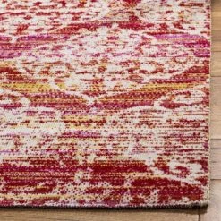 Tapis D'intérieur/extérieur Lumineux Et Moderne Tissé à La Puissance, Collection Montage, MTG182, En Rose & Multi, 91 X 152 Cm Par SAFAVIEH - Rose & Multi -Tapis et paillasson Soldes 53863109 3