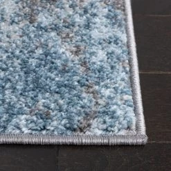 Tapis D'intérieur Bohème Chic Tissé à La Puissance, Collection Tulum, TUL207, En Gris & Bleu, 91 X 152 Cm Par SAFAVIEH - Gris & Bleu -Tapis et paillasson Soldes 53864008 3