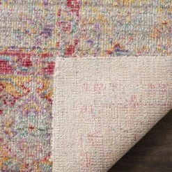 Tapis D'intérieur Bohème Chic Tissé à La Puissance, Collection Windsor, WDS307, En Gris & Or, 122 X 183 Cm Par SAFAVIEH - Gris & Or -Tapis et paillasson Soldes 53864460 4