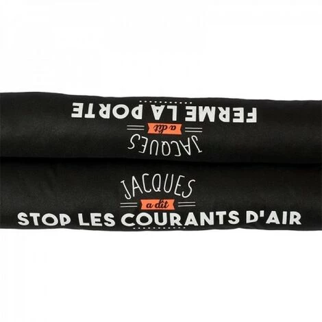 JARDIRICODECO Boudin De Porte Double Jacques A Dit 80x20cm 3 JARDIRICODECO Boudin De Porte Double Jacques A Dit 80x20cm – Image 3